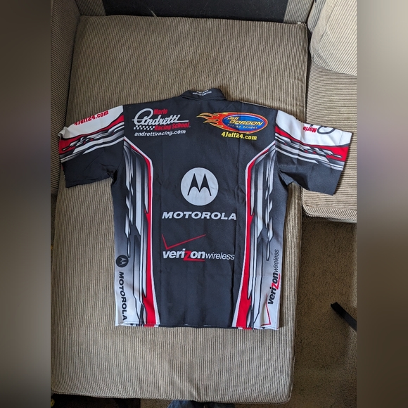 "Phoenix Custom Apparel" Racing Button Up Shirt - Picture 2 of 3